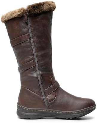 DREAM PAIRS Women's Knee High Boots Winter Warm Boots