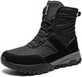 Winter Boots for Men, Fleece Lined Snow Hiking Boots, Wide Toe Box