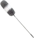 2.8M Extended Chicken Feather Duster Extendable and Curved Ceiling Cleaning Broom Home Electrostatic Dust Collector(2.8m 1PCS clothC)