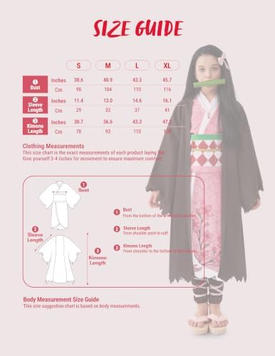 Spooktacular Creations Halloween Ninja Costumes for Kids, Girls Kimono Set, Toddlers Pink Anime Outfit