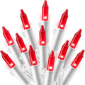 Joiedomi Christmas String Lights Indoor,100 Count Mini Red Light,21.4 FT Lighting Decor for Patio Dorm Classroom Bedroom Holiday Wedding Party Garland Birthday Festival,White Wire