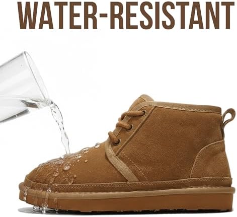 Project Cloud 100% Genuine Leather Ankle Boots for Women Chukka Booties