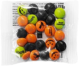M&M’S WORLD Milk Chocolate Halloween Party Favors (20 pack), Perfect for Halloween Parties, Trick or Treat and Halloween Decorations
