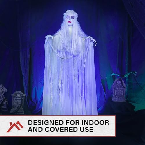 Haunted Hill Farm Life-Size 5.6-Ft. Scary Ghost Bride Ghost Bride