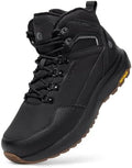 FitVille Winter Boots for Men Snow Boots with Side Zipper & Insulated Layer