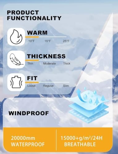GSOU SNOW Women Men Baggy Snowboard Pants Ski Snow Pants Waterproof
