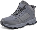 Mens Winter Boots Waterproof Snow Boots Ankle Backpacking Hiking Boots
