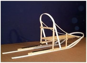 Dasher Wooden Snow Dog Sled Wood Kicksled