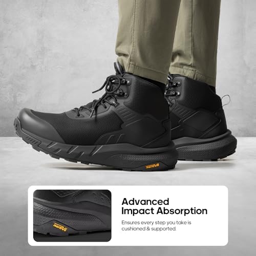 NORTIV 8 Men's Waterproof Military Tactical Work Boots