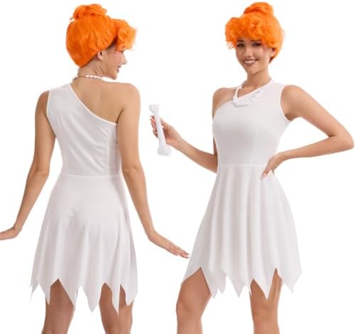 Womens Caveman Costume, for Halloween and Family Parties