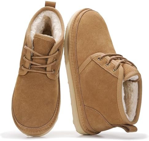 Project Cloud 100% Genuine Leather Ankle Boots for Women Chukka Booties