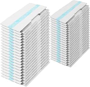 Disposable Replacement Vac Mop Pads for All Hard Floors Compatible with Shark VACMOP VM252 VM200 VM190 VM250 VM251 VM200C VM252C VC205 QM250 (40 Pack