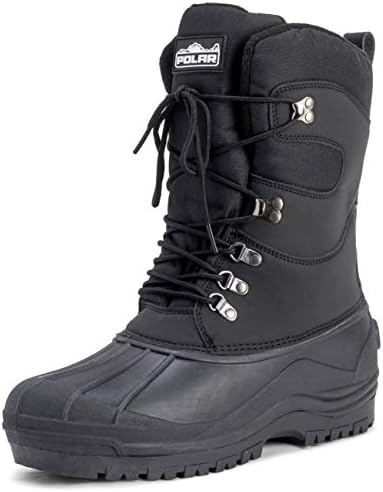 POLAR Mens Snow Hiking Mucker Duck Grafters Waterproof Saftey Thermal Boots
