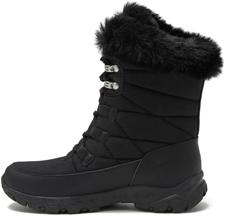 Lands' End Waterproof Insulated Womens Snow Boots, Winter Boots for Women