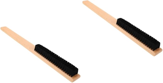 2pcs Clothing Bristles Cleaning Brush Handle Versatile Tool for Gentle Scrubbing of Clothes Tiles and Hard Reach Corners for Home and Travel Use