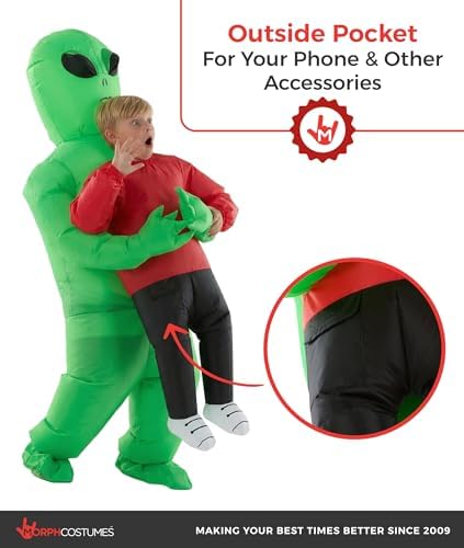Morph Alien Costume, Alien Costume Kids, Halloween Costumes for Boys