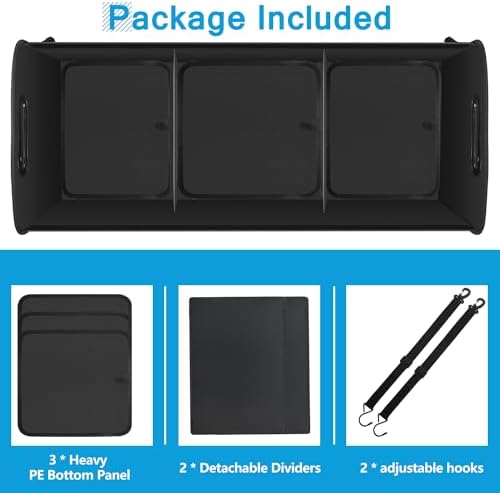 AOPHY Foldable Trunk Organizer for Car SUV Truck 95L