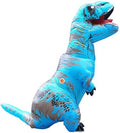 Funny Inflatable Dinosaur Costume for Adult and Kids,Blow Up Dinosaur Costume for Halloween Cosplay Party