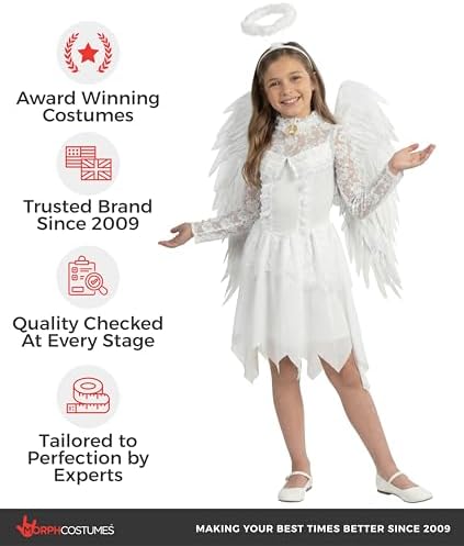 Morph, Angel Costume Girls, Halloween Costumes for Kids