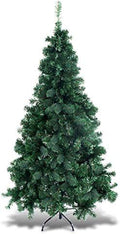 COSTWAY 7Ft Artificial PVC Christmas Tree W/Stand Holiday Season Indoor Outdoor Green