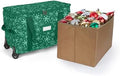 Covermates Rolling Adjustable Ornament Storage Bag, 19.25"W x 13"D x 12.5"H