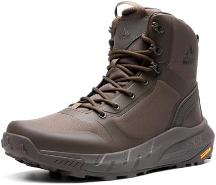 NORTIV 8 Men's Military Tactical Boot Zipper Lightweight