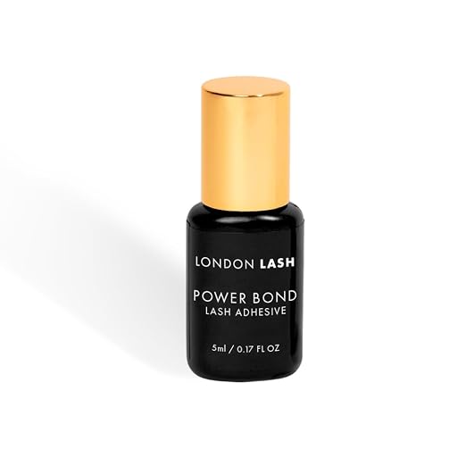 Power Bond Glue/Adhesive - London Lash Cyanoacrylate Liquid Adhesive for Eyelash Extensions, 5ml, Professional Use Only