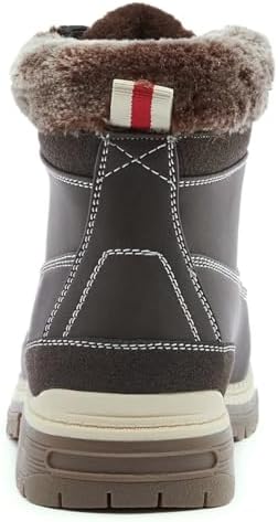 COTTIMO Womens Snow Hiking Winter Boots Casual Fur Lined Fashion Boots