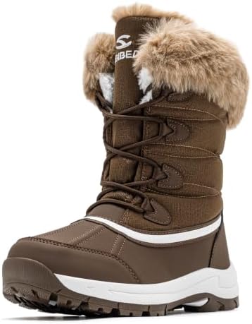 HOBIBEAR Women's Winter Snow Boots Warm Faux Fur