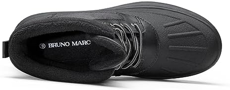 Bruno Marc Men's Insulated Waterproof Snow Boots