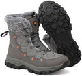 ziitop Men's Winter Snow Boots Waterproof Warm Fur Lined Insulated Boots