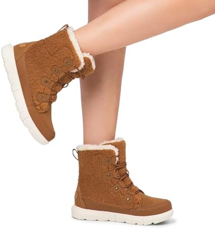 DREAM PAIRS Women’s Lace Up Ankle Snow Boots
