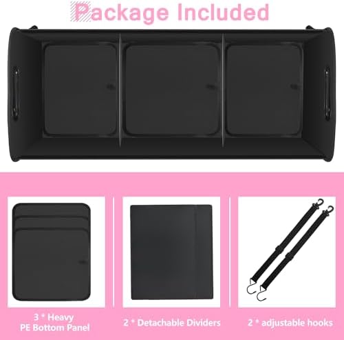 AOPHY Foldable Trunk Organizer for Car SUV Truck 95L Large Capacity