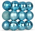 GameXcel 18Pcs Christmas Balls Ornaments for Xmas Tree - Shatterproof Christmas Tree Decorations Medium Hanging Ball Sky Blue 2.5in x 18 Pack