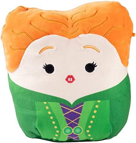 Squishmallows 8-Inch Hocus Pocus Set - Sanderson Sisters Witches - Official Jazwares Disney Plush - Collectible Soft & Squishy Stuffed Animal Toy - Add to Your Squad - Gift for Kids, Girls & Boys