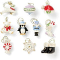 Lenox Christmas Memories 10-Piece Mini Hanging Ornament Set