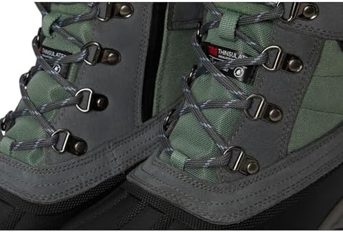 Propet Womens Cortland Snow Casual Boots Low Heel 1-2" - Black