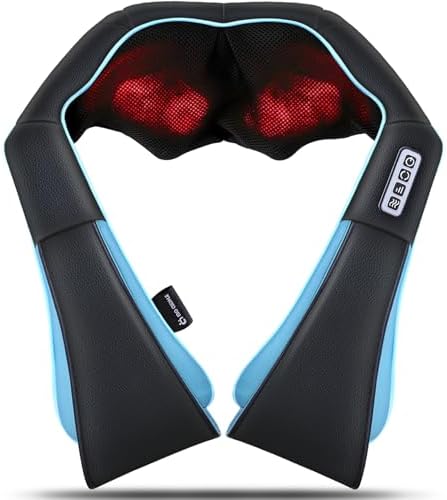 Mo Cuishle Shiatsu Back Shoulder and Neck Massager with Heat, Gifts for Mom