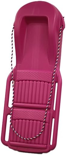 The Original Retro Racer Snow Sled by Confer Plastics, Durable Design for All Ages, Made in USA. Available in Single or 2 Pack