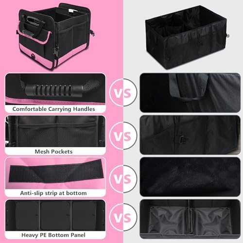 AOPHY Foldable Trunk Organizer for Car SUV Truck 95L Large Capacity