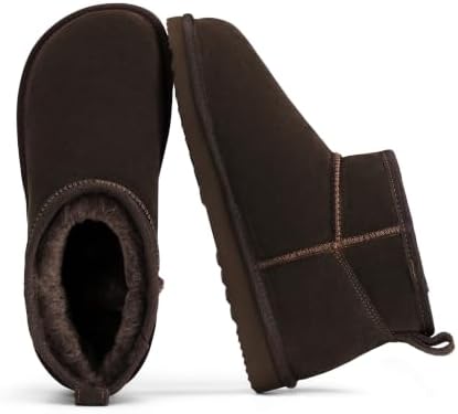 DREAM PAIRS Women's Winter Snow Boots - Classic Ankle Boots