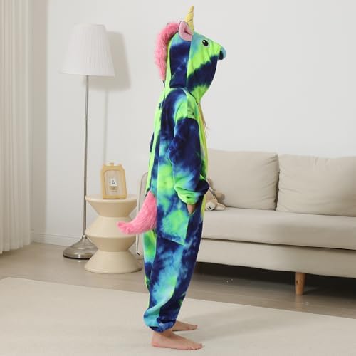 One Piece Pajamas Animal Kids Onesie, Animal Pajamas Halloween Cosplay Costume for Girls Boys