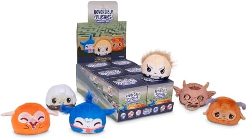 TeeTurtle Labyrinth 3 Inch Reversible Plushie Mystery Box Set of 6
