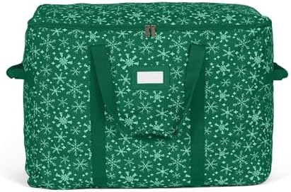 Covermates Treasurekeeper Storage Bag, Green Snowflake