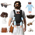 Funny Halloween Costumes for Men, Hangover Costume Accessory Set Adult