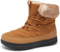 LeIsfIt Women's Winter Boots Faux Fur Lined Warm Ankle Booties