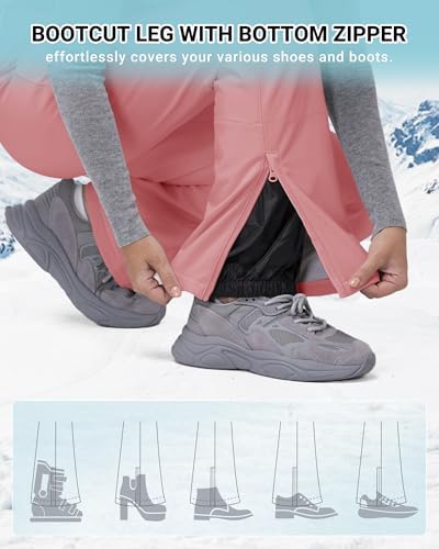 33,000ft Women's Snow Pants Ski Insulated Snowboard Winter Waterproof Warm