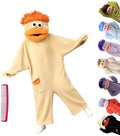 Adult Big Mouth Monster Onesie with Giant Comb, Funny Halloween Cosplay Outfit for Christmas Party Sleepwea