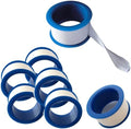 Thread Seal Tape 60" Thread Roll Bulk | White | Pipe Repair Sealing and Plumbing Installation Wrap (25)