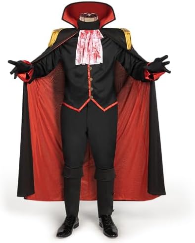 Spooktacular Creations Halloween Headless Horseman Costume, Black Headless Cape, Mens Halloween Costumes for 2026